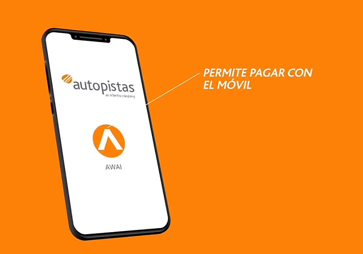 Los vizcaínos ya pueden circular por la AP-68 sin parar en los peajes gracias a la app AWAI