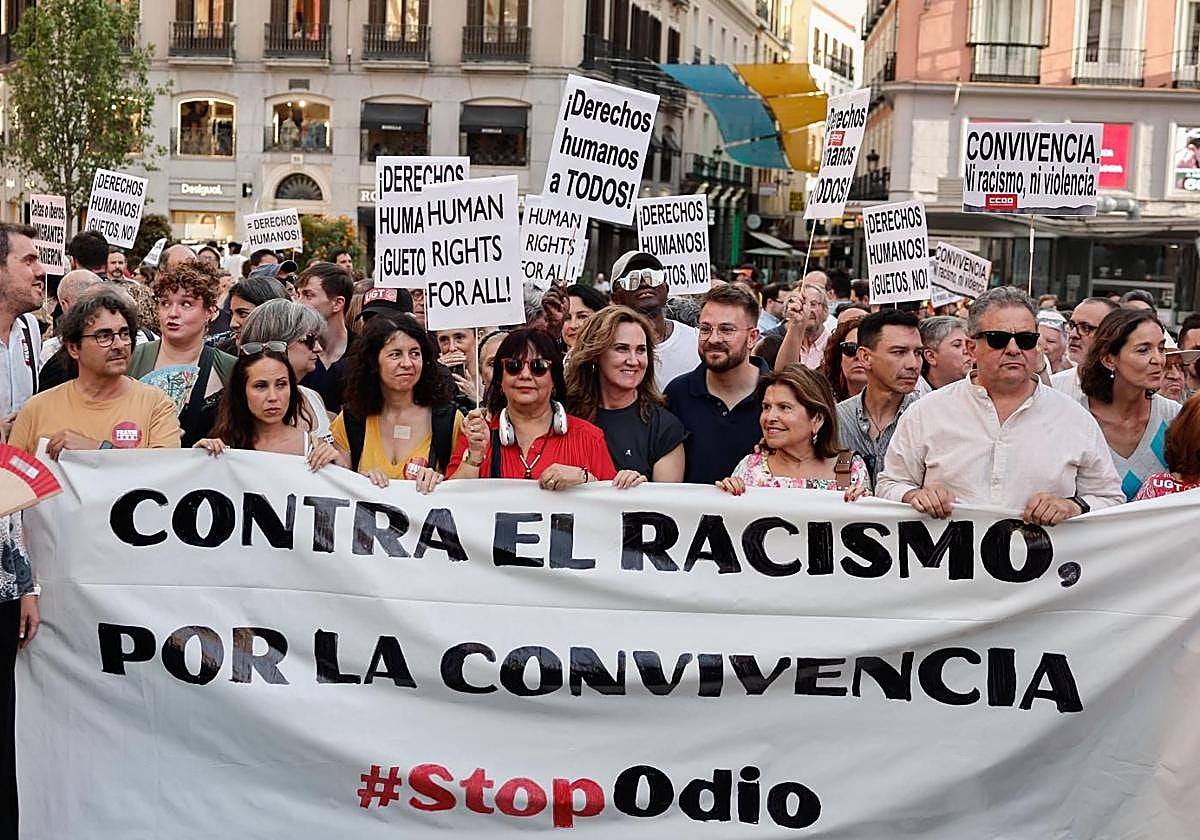 Concentración contra la escalada de odio en Torre Pacheco