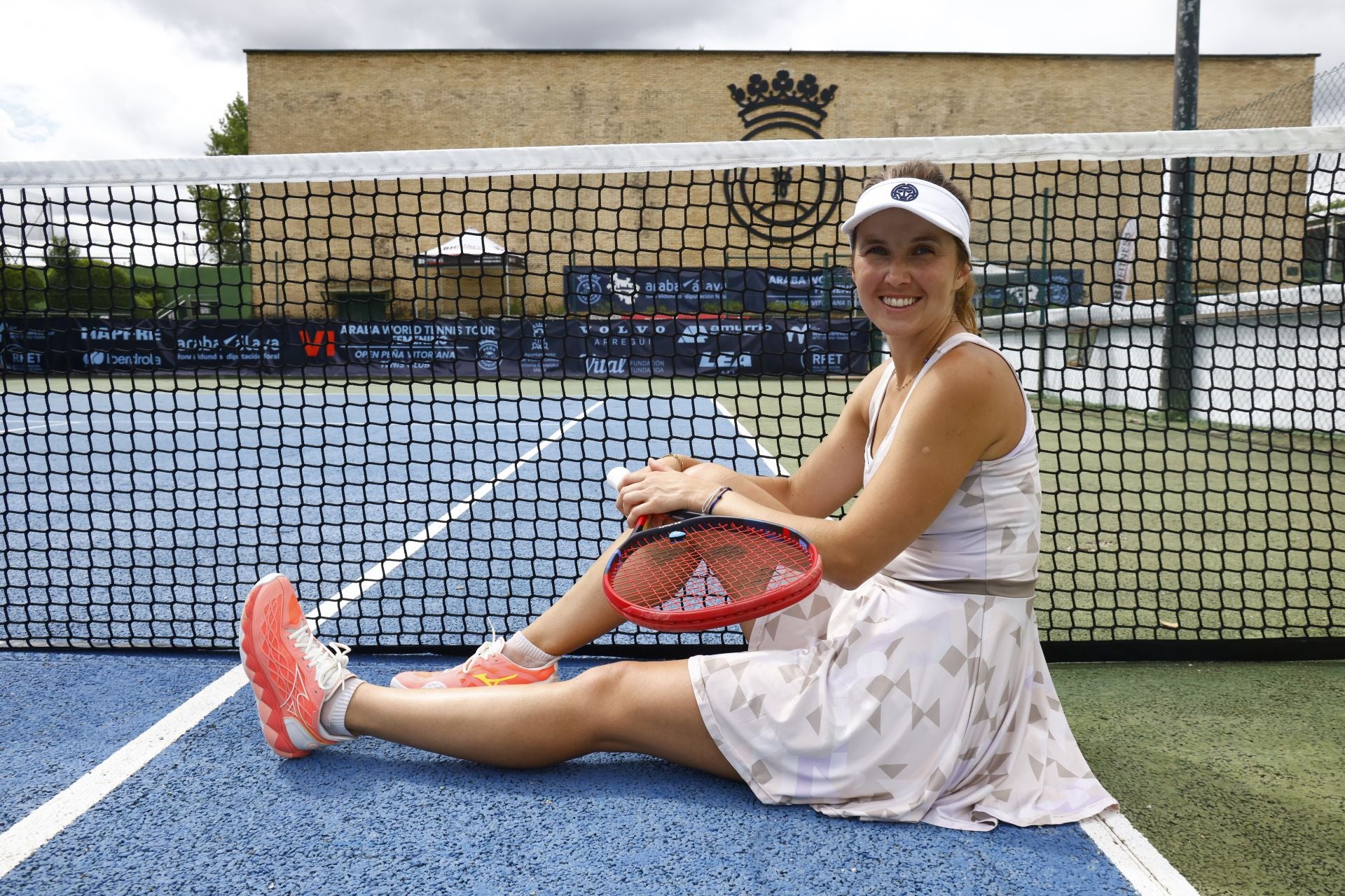 Justina Mikulskyte en una de las pistas de la Peña Vitoriana.