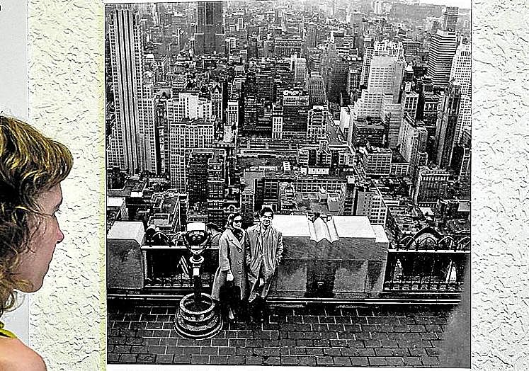 Carles Fontseré retrató a los Aldecoa el Empire State (1958).