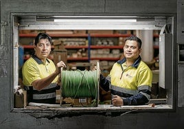 Iván Dorado y Roger Valdivia