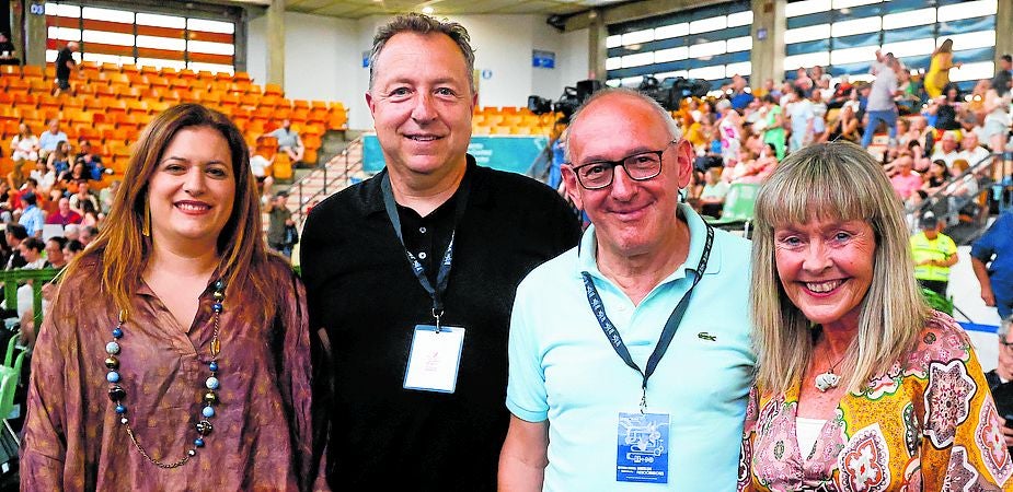 Irina Rábalo, José Ángel Ortega, Ramiro González y Marta Portillo.