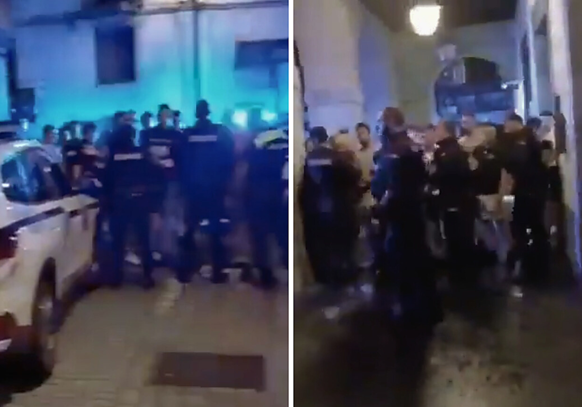 Radicales agreden a policías locales y ertzainas en Azpeitia tras asediar la comisaría de madrugada
