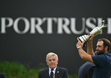 Scottie Scheffler se exhibe sin alardes en el British y está a un paso del Grand Slam