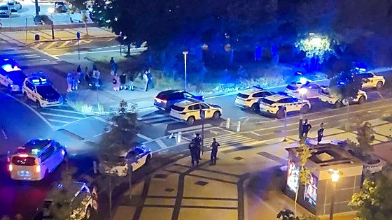 La Policía Local despliega todos sus agentes operativos para frenar una pelea multitudinaria en Vitoria