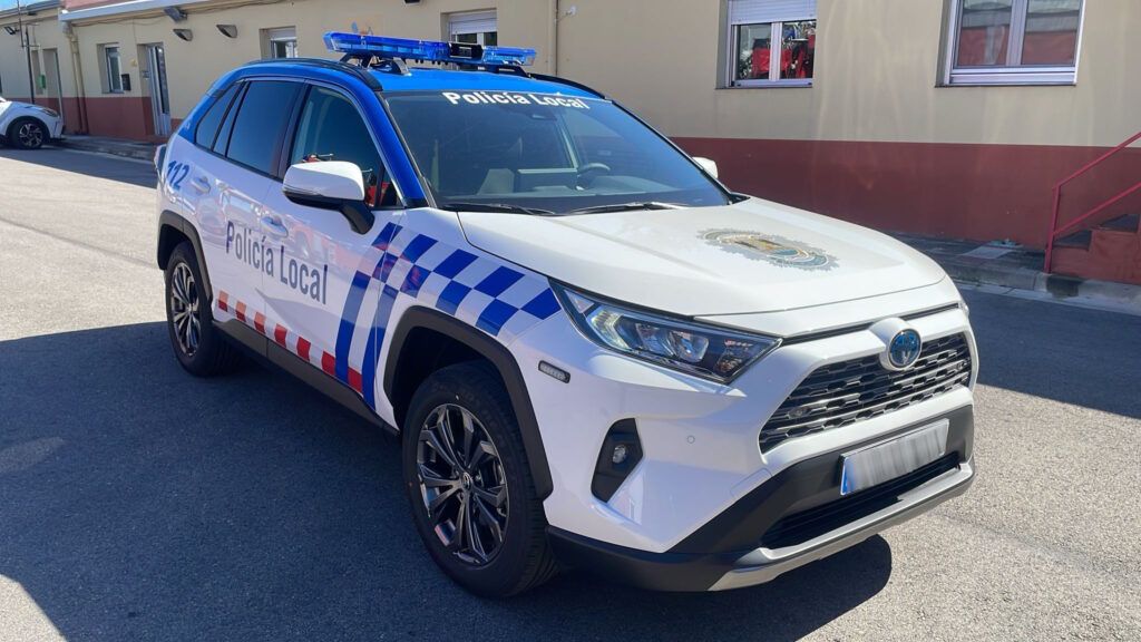 El turismo siniestrado es el último que se incorporó a la flota municipal.