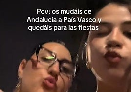 Una andaluza y una gallega 'confunden' las fiestas de Santutxu con las de Santurtzi