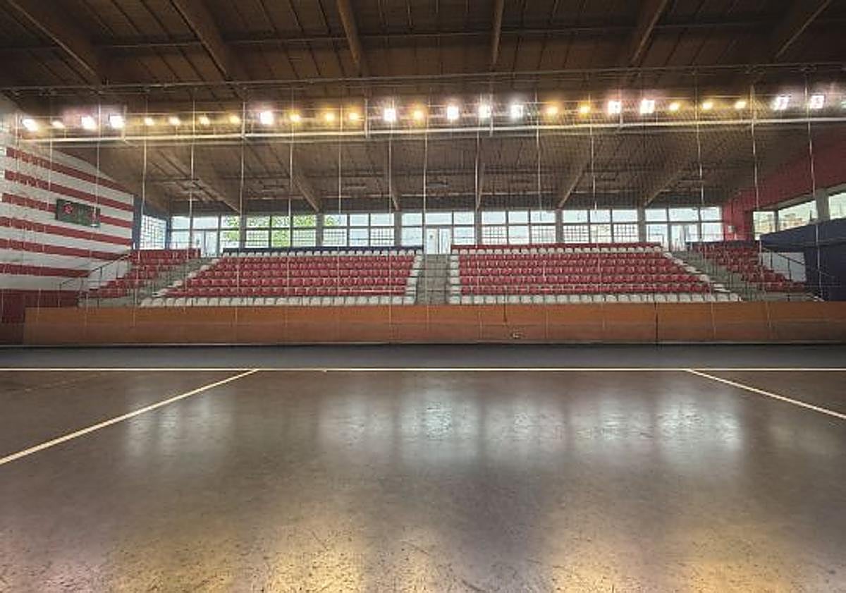 Imagen principal - Avanzan las obras en Loiu para mejorar el espacio público y sus instalaciones deportivas