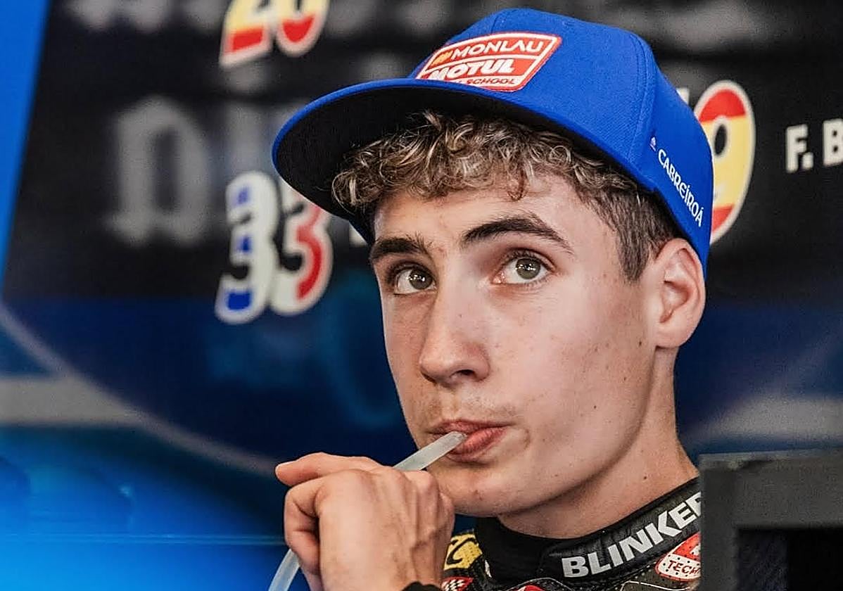 Alsina era una de las jóvenes promesas del motociclismo español