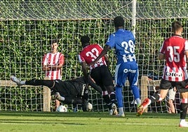 El gol de la victoria del Alavés.