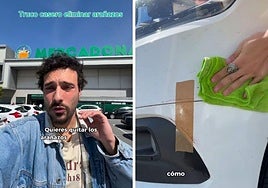 Adiós a los arañazos en el coche con dos productos de Mercadona: «Flipa como queda»