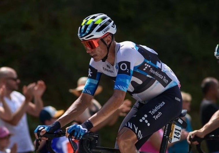 Enric Mas se queda sin gas en el Mont Ventoux