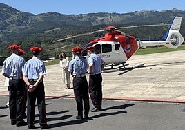 La Ertzaintza renueva su flota de helicópteros con la llegada de un segundo aparato