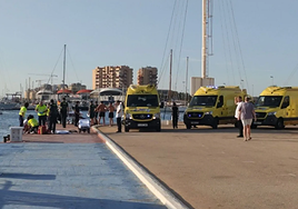 En la UCI un niño de 9 años al ser atrapado por la hélice de una embarcación cuando se bañaba en La Manga