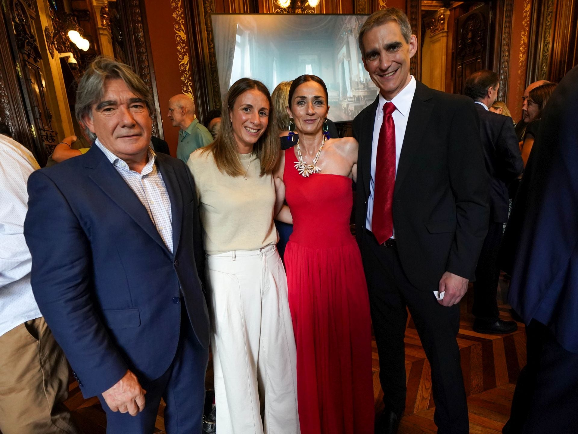 Joseba Goikouria, Naia Landa, Olatz Atxa y Igoitz López. 