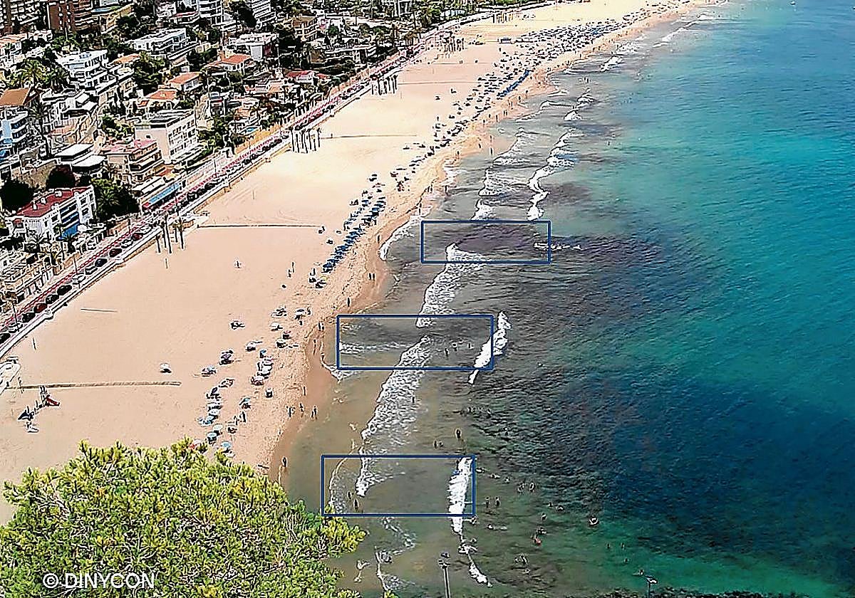 La cámara se está probando este verano en una playa levantina.