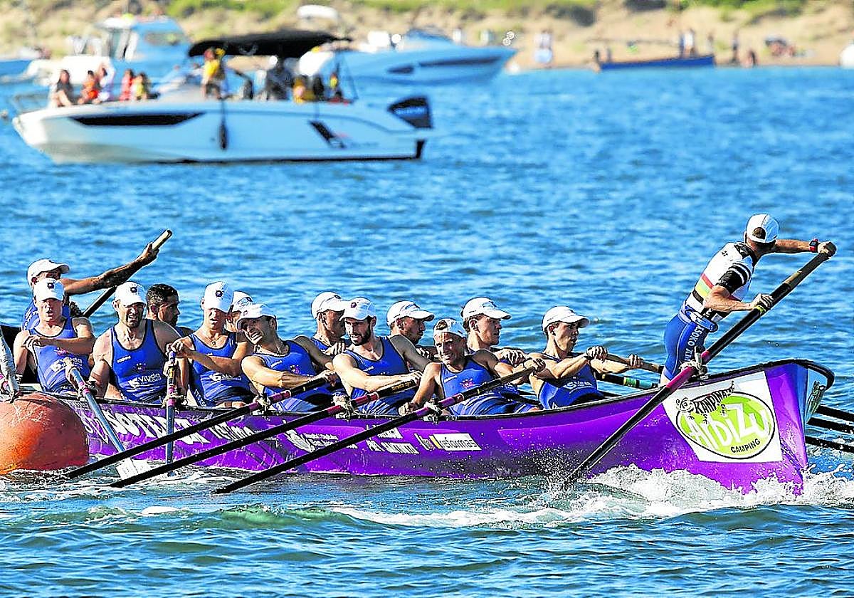 Santurtzi, líder de la ARC 1, se mostró intratable en Pedreña.