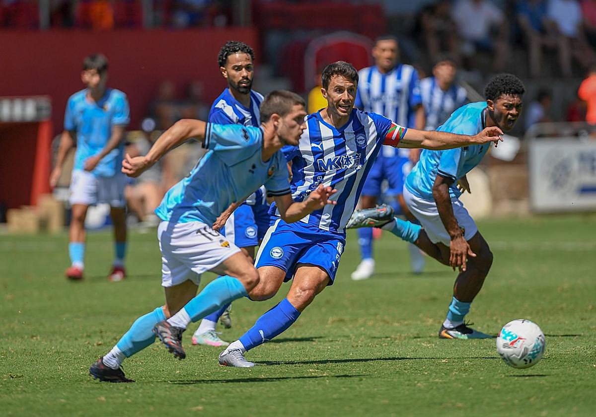 Las imágenes del Castellón-Alavés