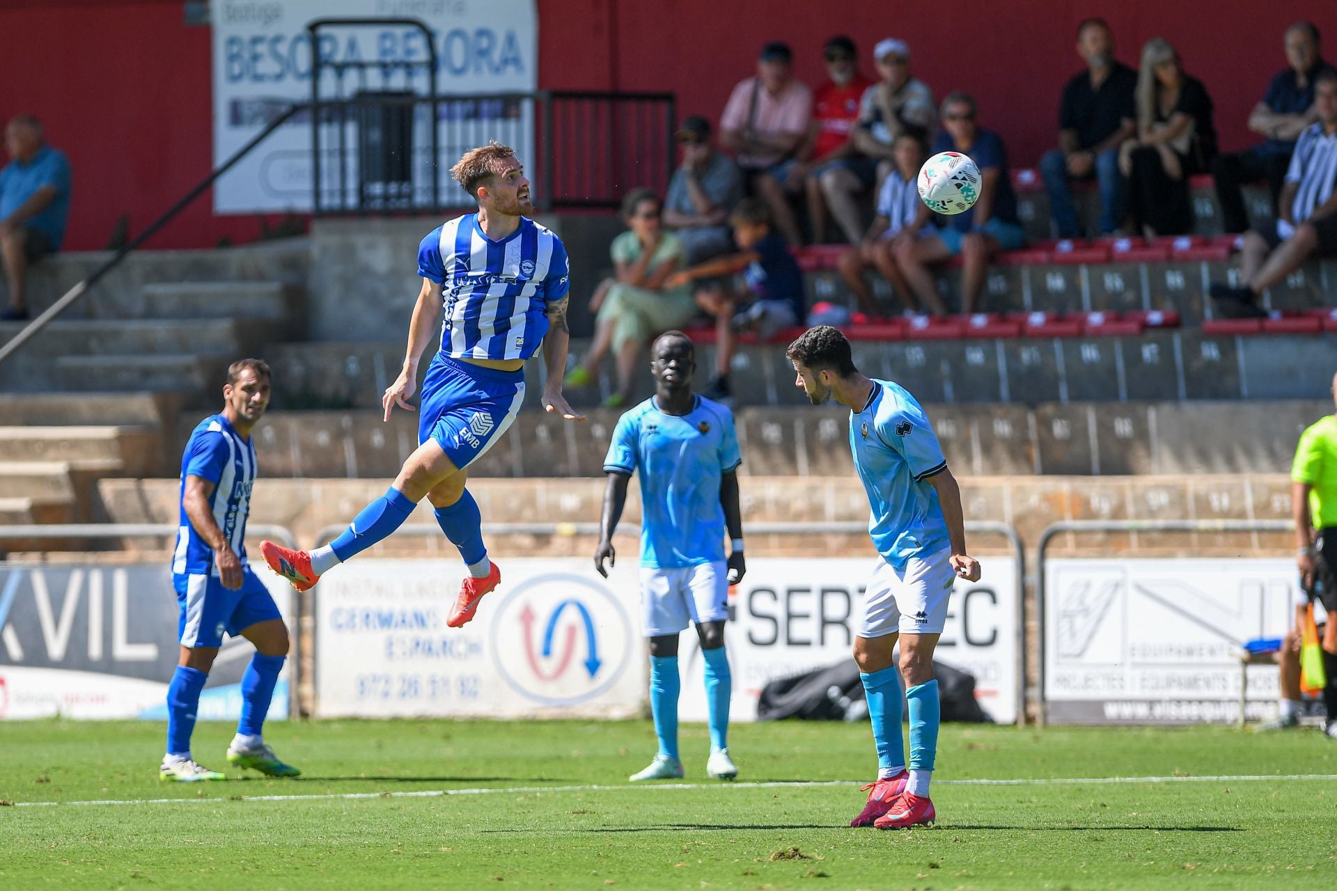 Las imágenes del Castellón-Alavés