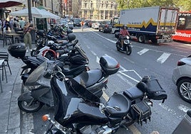 Motos en Bilbao.