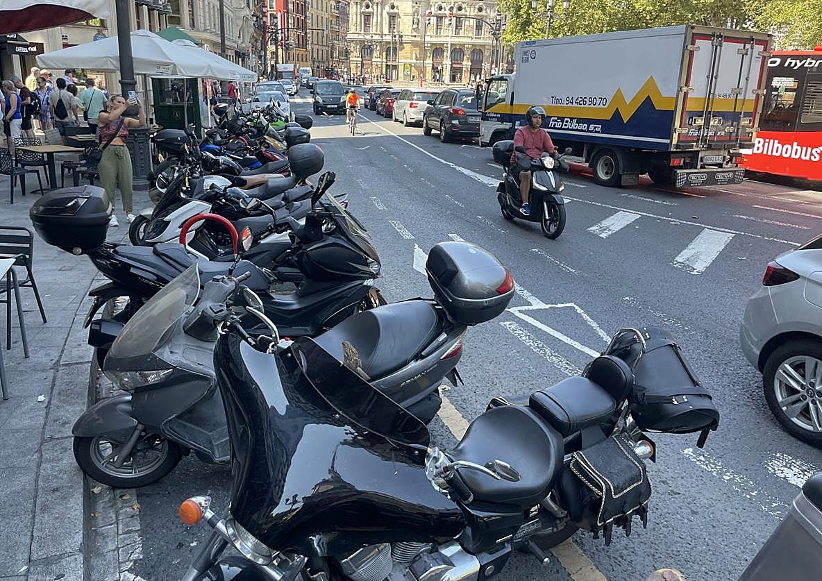 Motos en Bilbao.