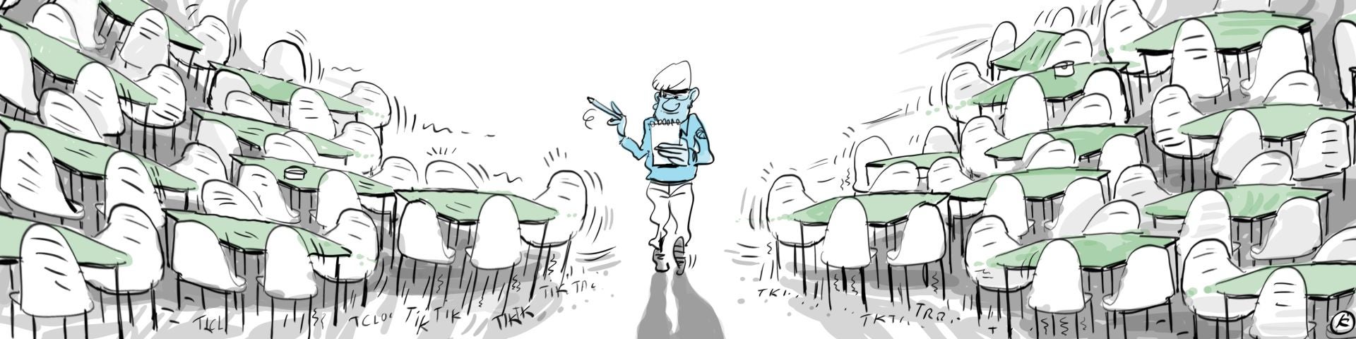 La viñeta de Cerrajería sobre las multas a bares de Vitoria por infringir la norma de veladores