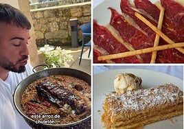 El arroz de chuletón de un pueblo de Cantabria que ha conquistado al influencer 'Cenando con Pablo'