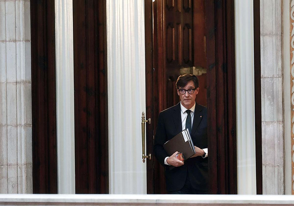 El presidente de la Generalitat, Salvador Illa.