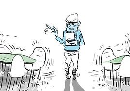 La viñeta de Cerrajería sobre las multas a bares de Vitoria por infringir la norma de veladores