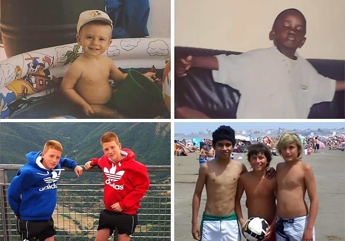 Antonio Blanco, Moussa Diarra, Carlos Vicente y Nahuel Tenaglia.