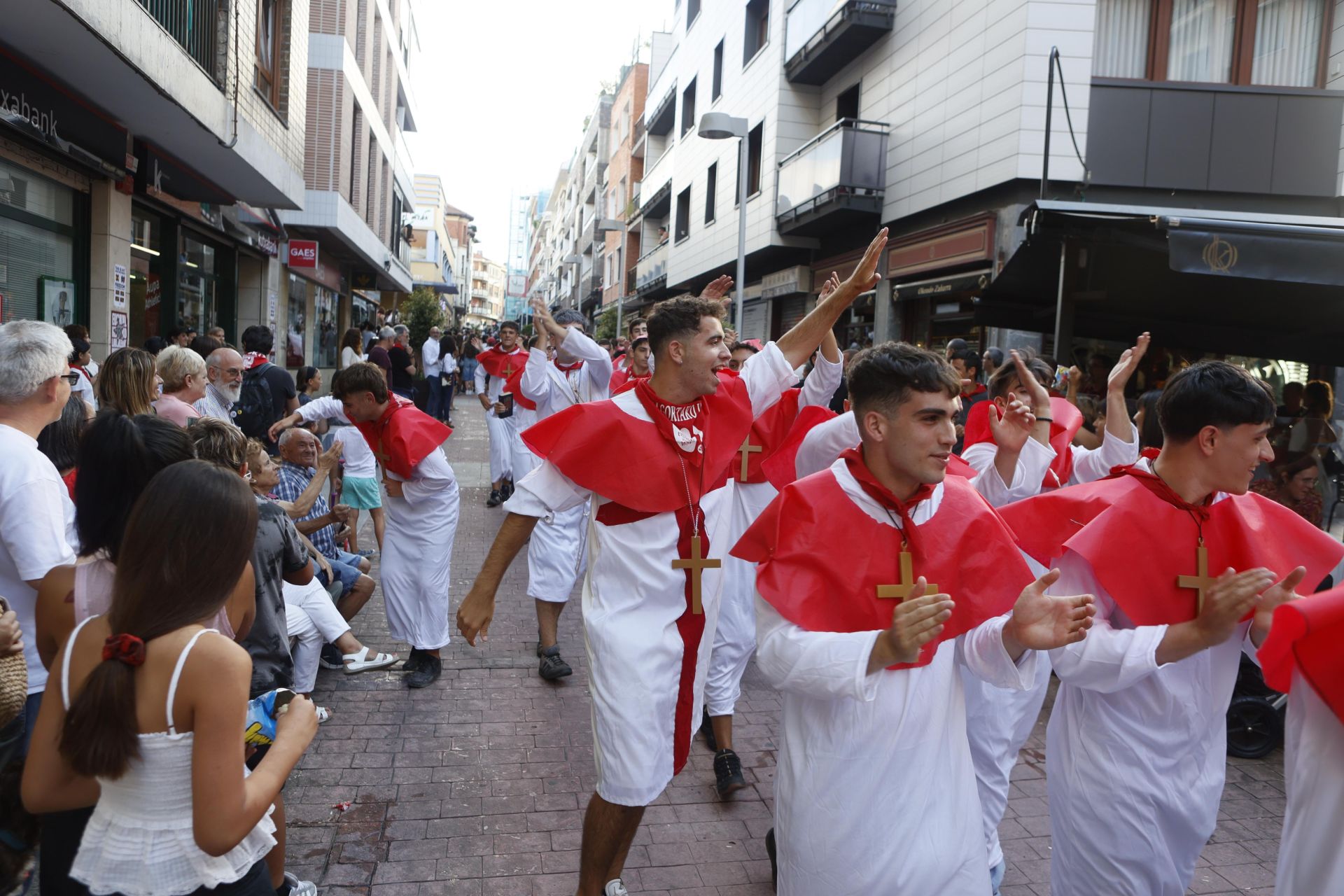 Así han empezado los &#039;Saninazios&#039; en Algorta