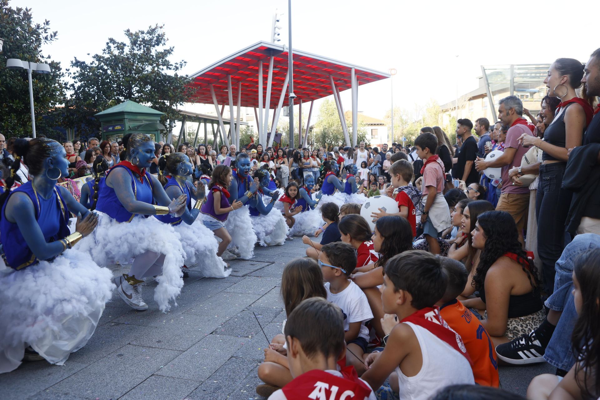 Así han empezado los &#039;Saninazios&#039; en Algorta