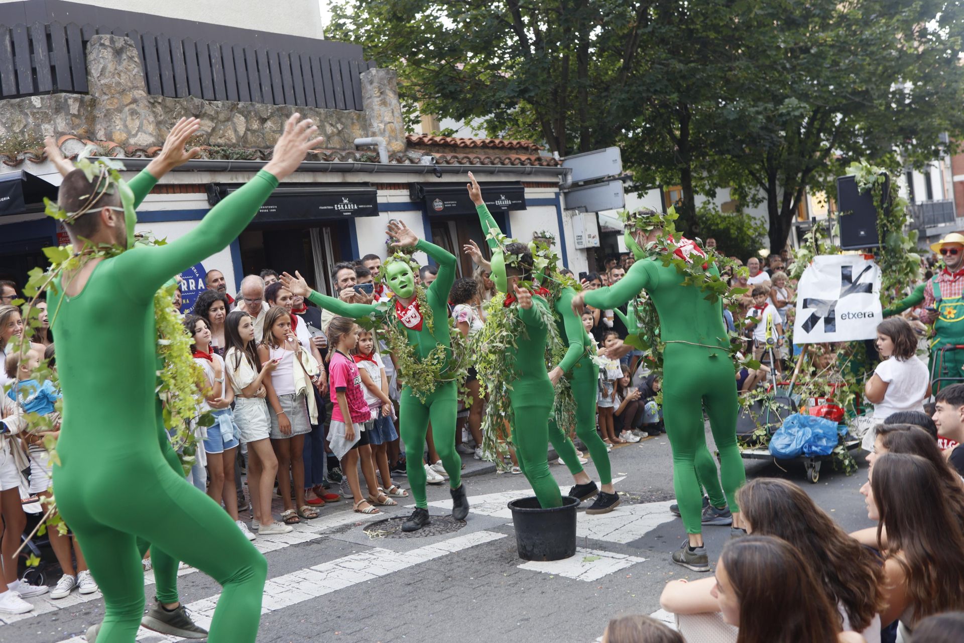 Así han empezado los &#039;Saninazios&#039; en Algorta