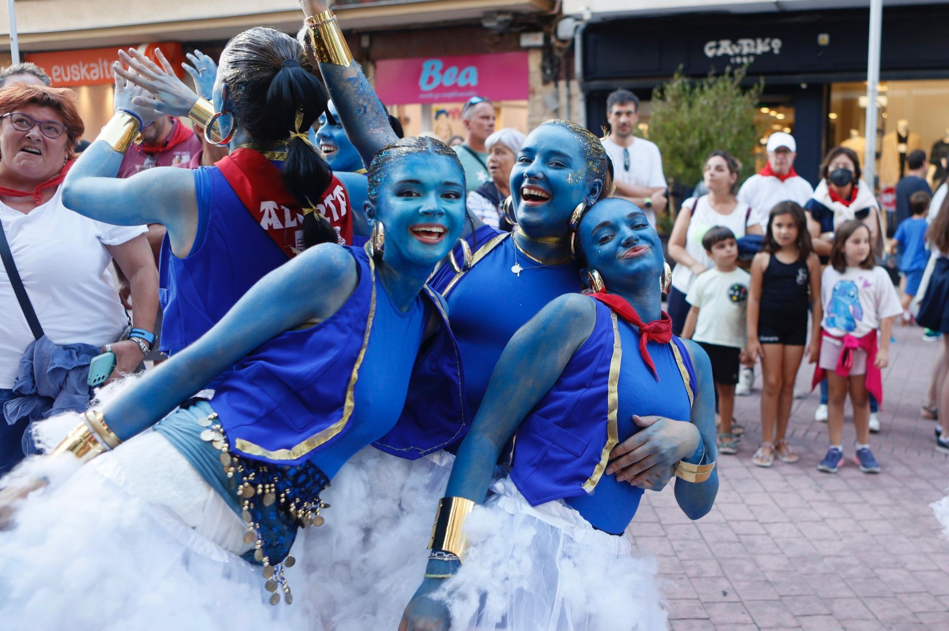 Así han empezado los &#039;Saninazios&#039; en Algorta