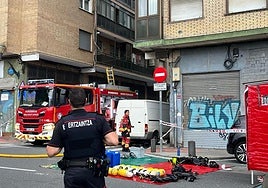 «Creemos que había gente viviendo en uno de los trasteros y nos preocupa si han salido»