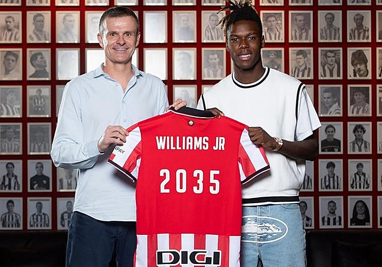 Iñaki Williams confirma que a Nico le rompieron la luna del coche este verano