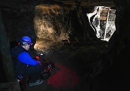 Mina Lucía, en la localidad de Atauri, es uno de los puntos del recorrido y abrió hace unos años a visitas guiadas.