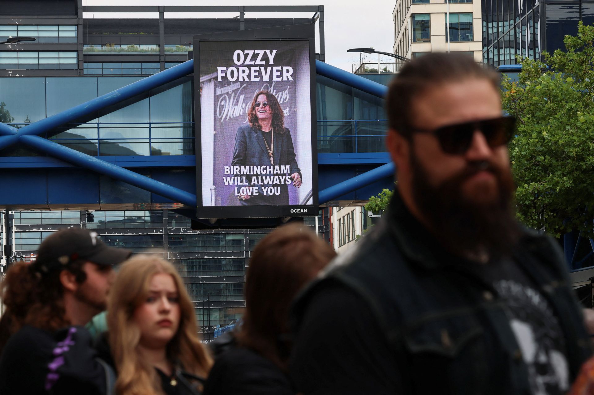 Las imágenes del funeral de Ozzy Osborne