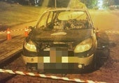 Atropella a un peregrino que iba en bicicleta en Erandio y quema su coche para borrar pruebas