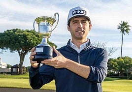 Sainz conquistó en diciembre el Campeonato de España de Profesionales en Sancti Petri.