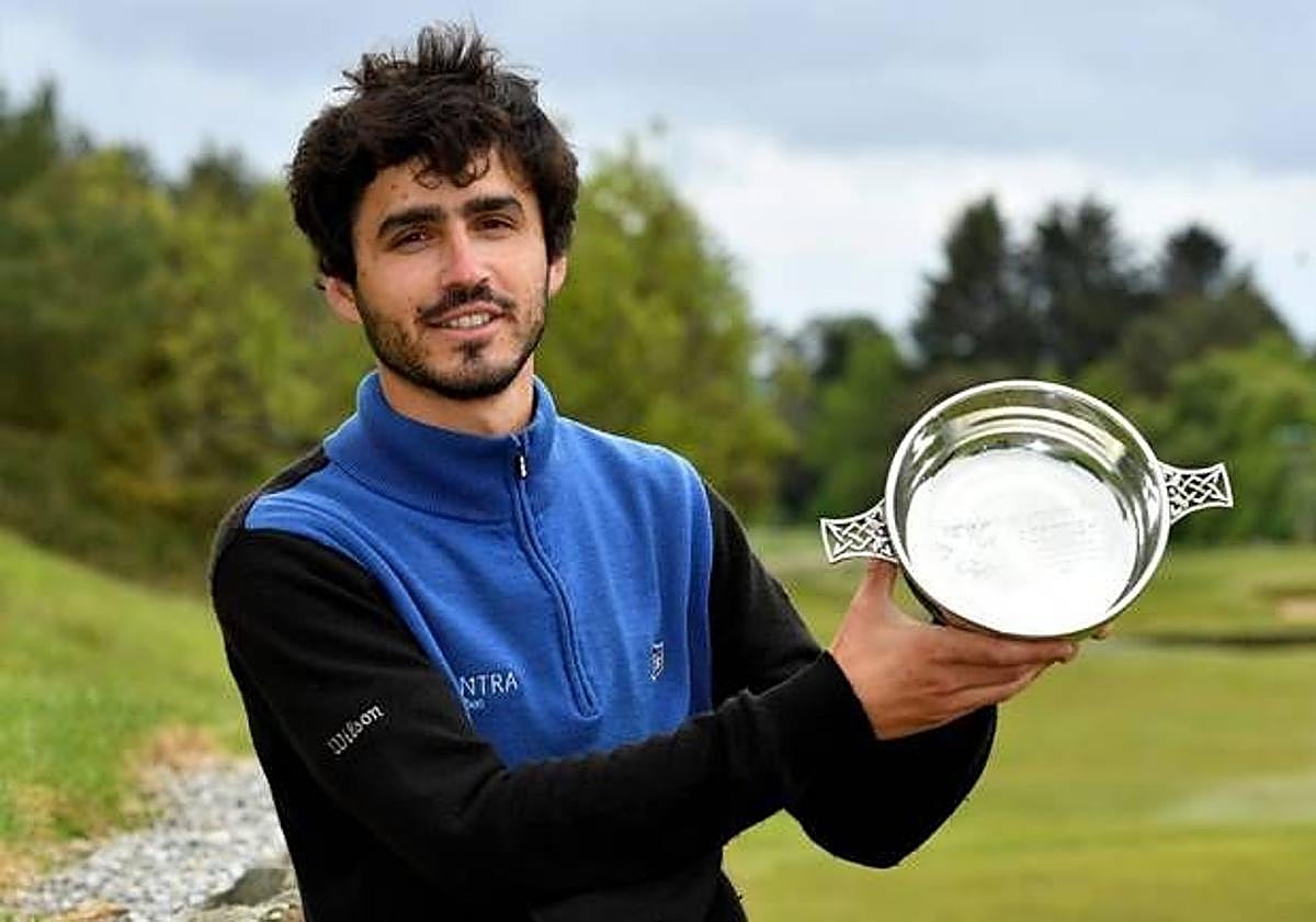 Javier Sainz ganó el Scottish Challenge en 2022, su único título en el circuito de la segunda división europea.