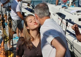 Leonor visita por sorpresa el Náutico de Palma