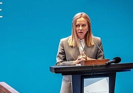 La primera Ministra italiana, Giorgia Meloni