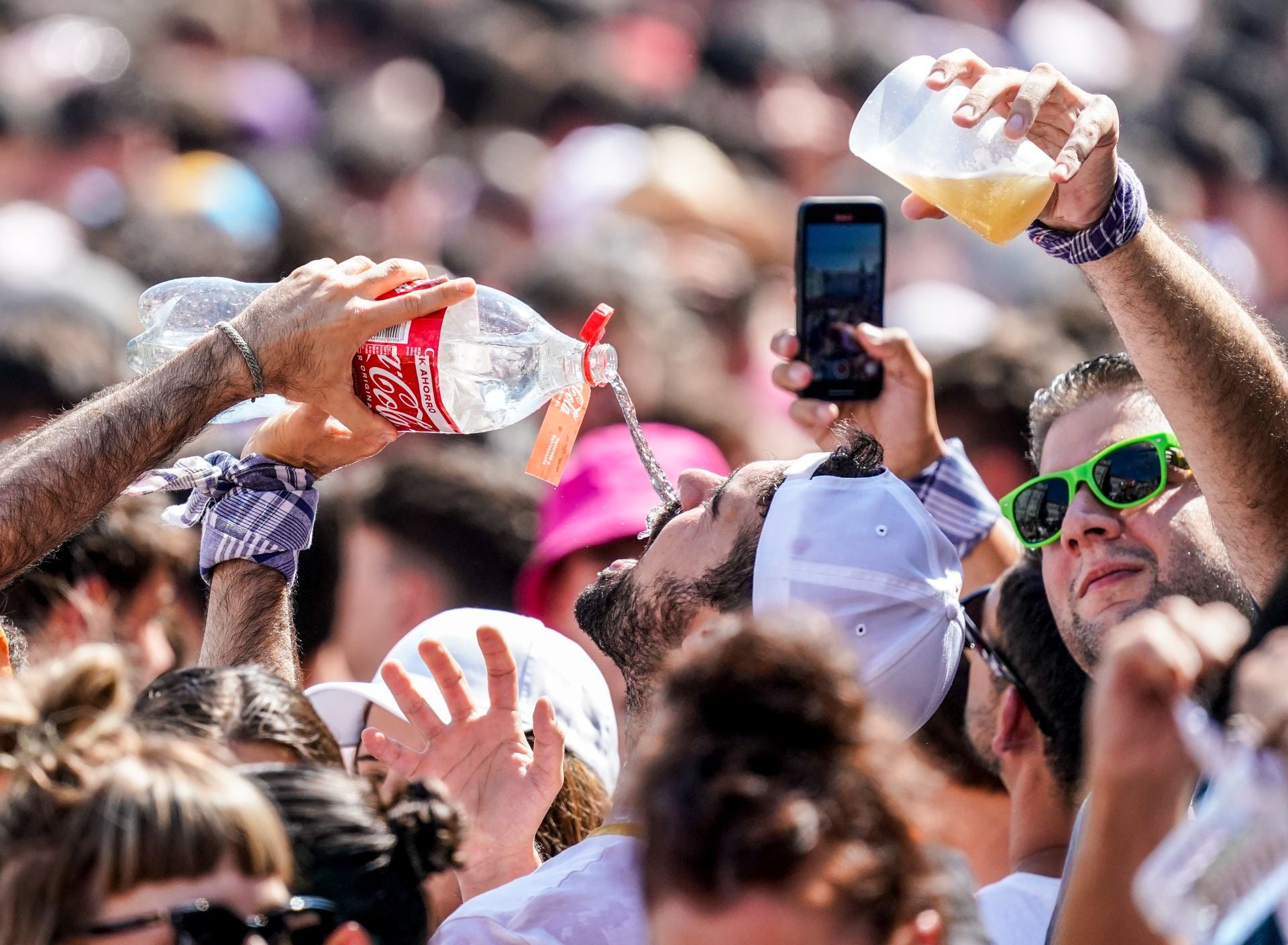 La bajada de Celedón en imágenes