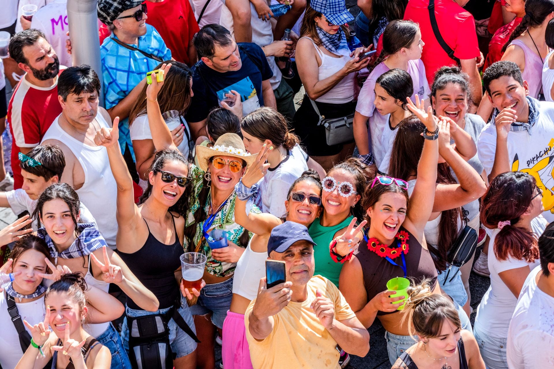 La bajada de Celedón en imágenes