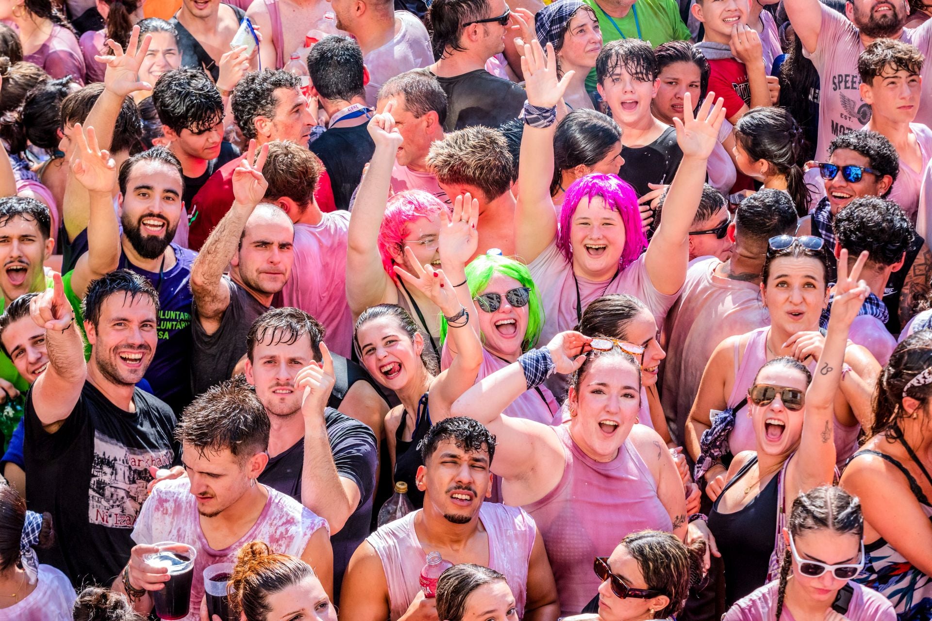 La bajada de Celedón en imágenes