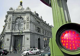 La sede central del Banco de España en Madrid