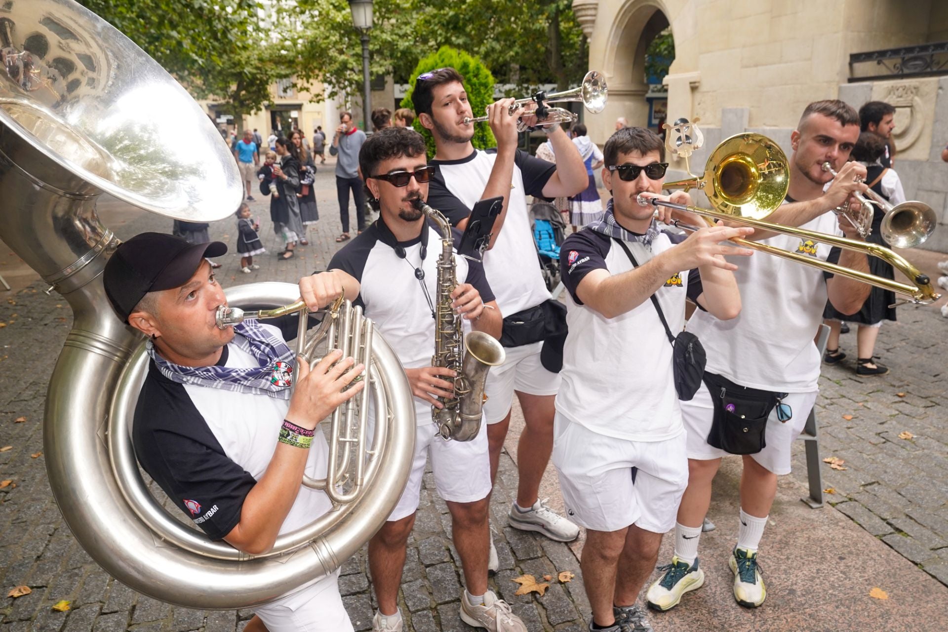 Juan Marcos, Javier Rojo, Mario Santos, Mario Sanz y Álvaro Romero.