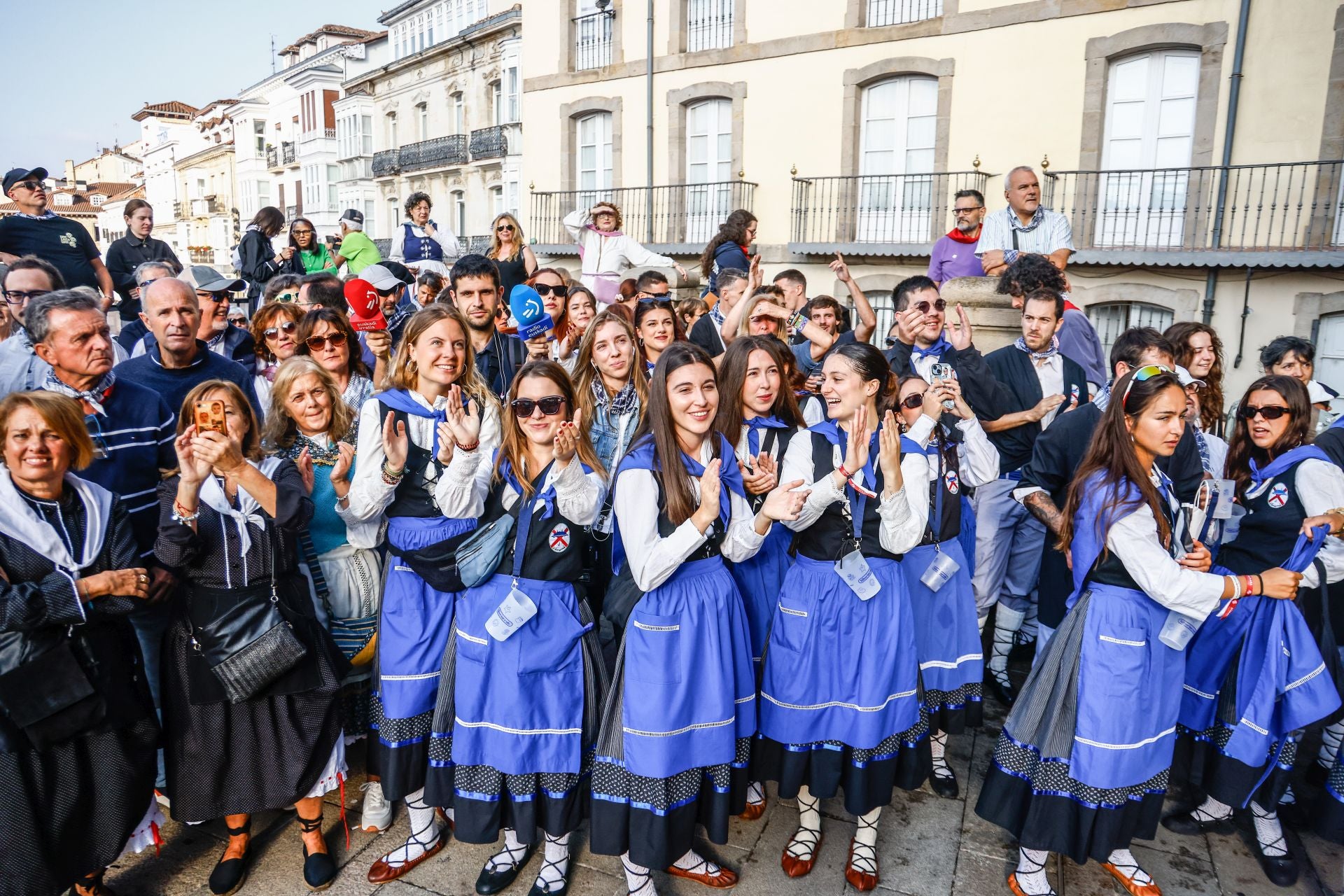 La segunda jornada de fiestas de Vitoria, en imágenes