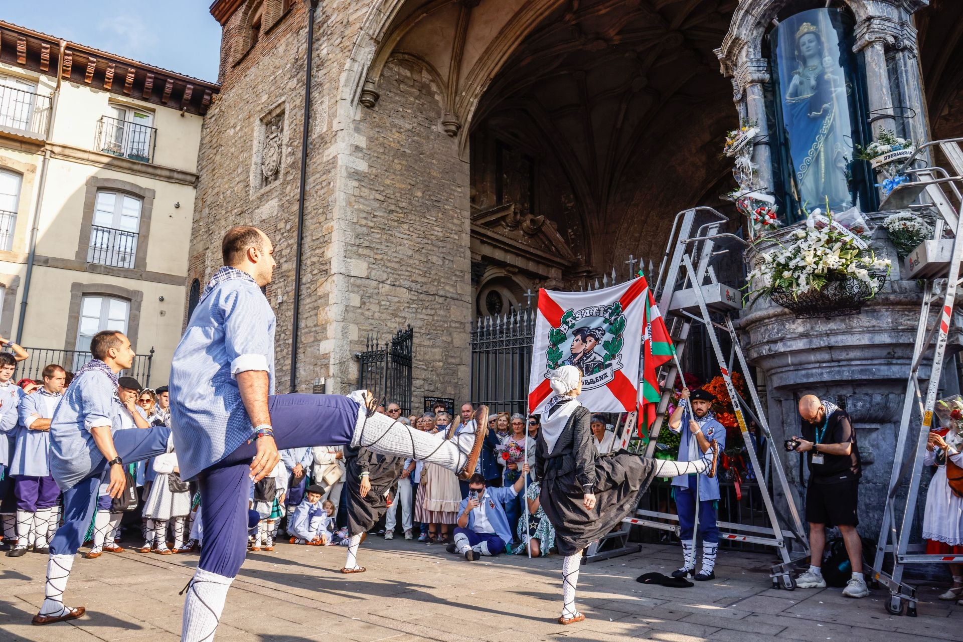 La segunda jornada de fiestas de Vitoria, en imágenes